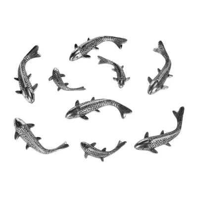 Safavieh Koi Fish 9-pc. Beach + Nautical Metal Wall Art