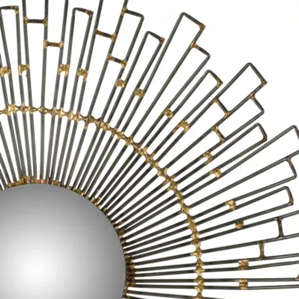 Safavieh Starlight Natural Wall Mount Sunburst Wall Mirror