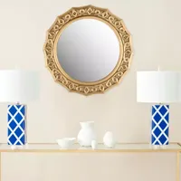 Safavieh Gossamer Lace Gold Wall Mount Sunburst Wall Mirror