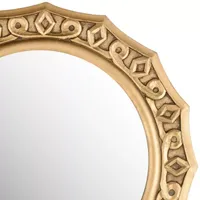 Safavieh Gossamer Lace Gold Wall Mount Sunburst Wall Mirror