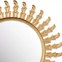 Safavieh Inca Gold Sun Wall Mount Sunburst Wall Mirror