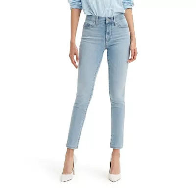 Levi's Yes Stretch Fabric Womens Mid Rise 311 Slim Fit Skinny Fit Jean
