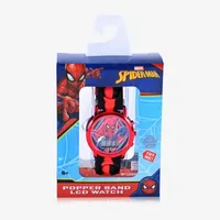 Spiderman Girls Digital Multicolor Strap Watch Spd4845