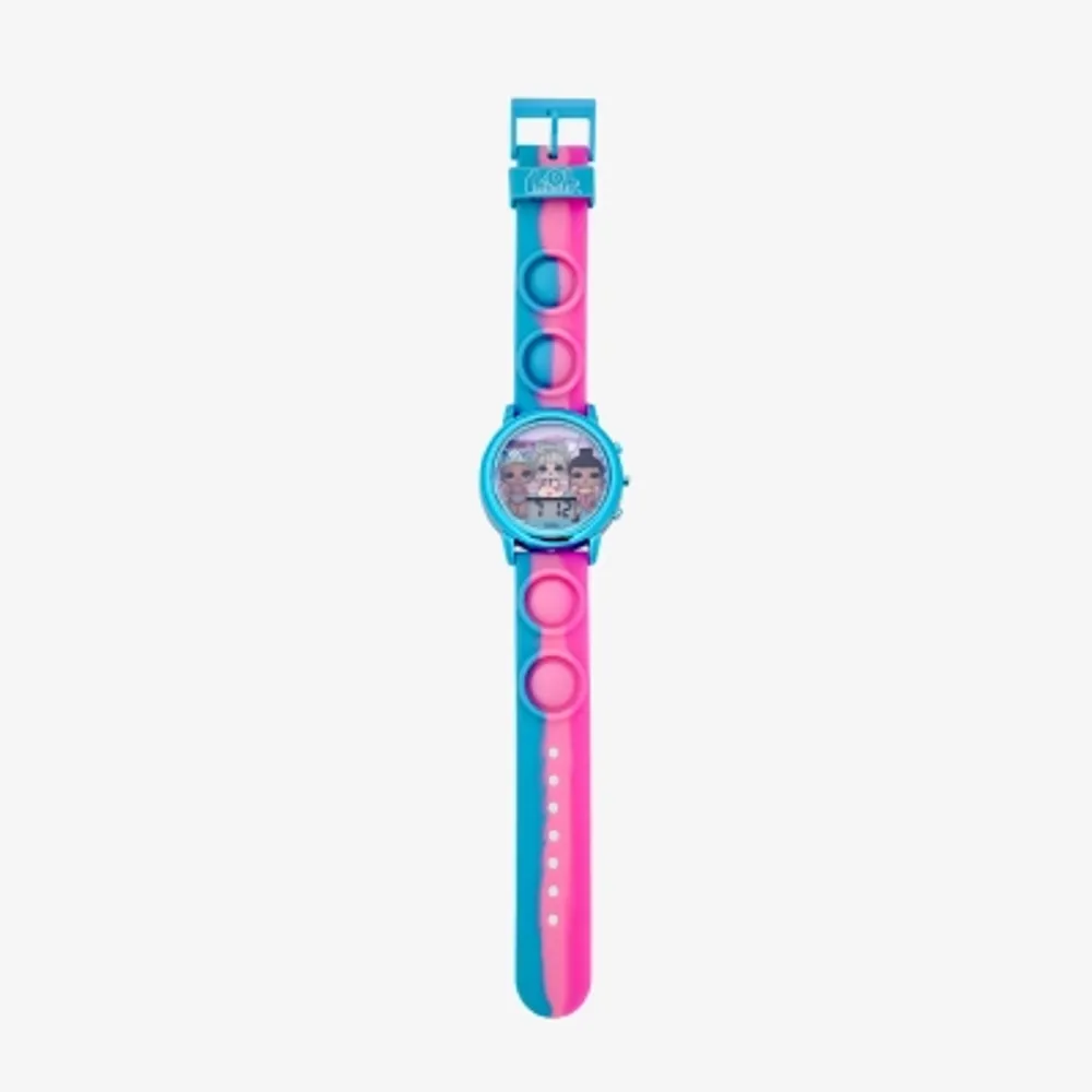 LOL Unisex Digital Multicolor Strap Watch Lol4634