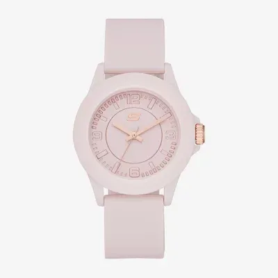 Skechers Rosencrans Womens Pink Strap Watch Sr6172