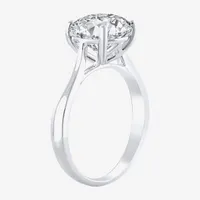 H-I / Si2) Womens / CT. Lab Grown White Diamond 14K Gold Round Solitaire Engagement Ring