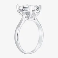 (H-I / Si2) Womens 3 CT. T.W. Lab Grown White Diamond 14K Gold Radiant-Cut Solitaire Engagement Ring