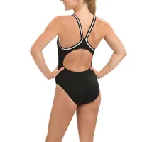 Dolfin Reliance Solid Dbx Back Womens One Piece Swimsuit