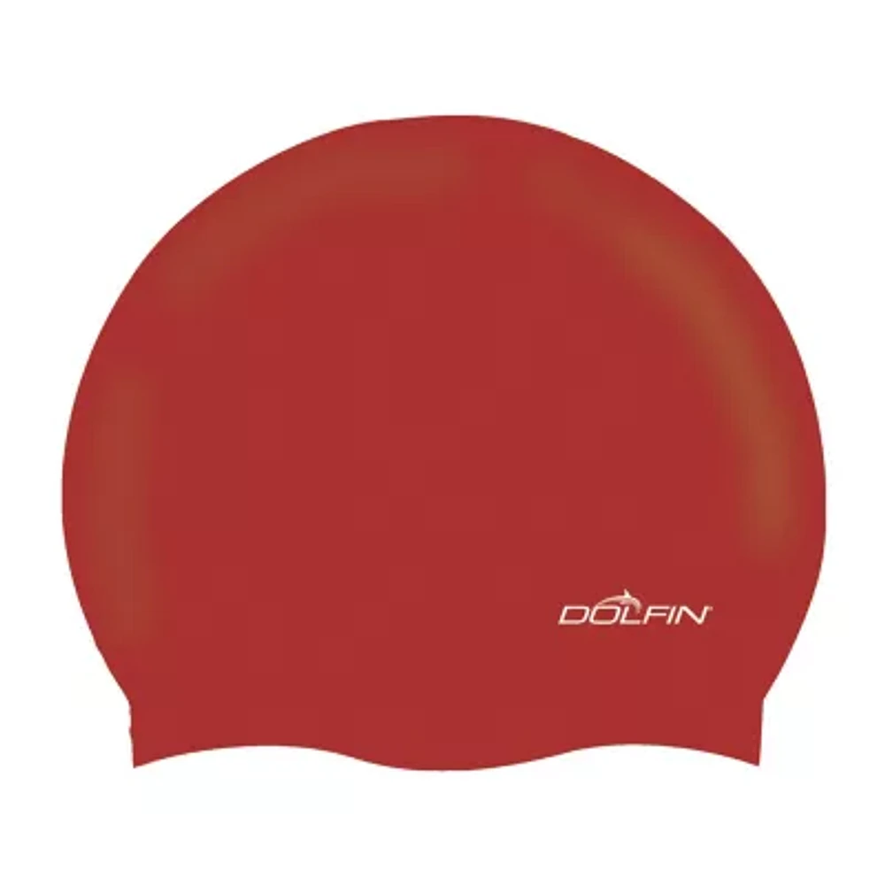 Dolfin Solid Silicone Swim Cap