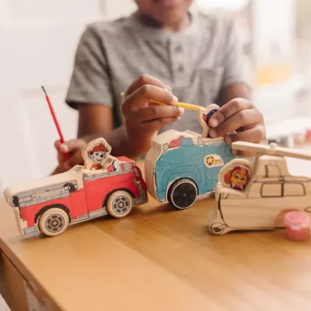 Melissa & Doug Paw Patrol Wooden Craft Kit - Vehicles