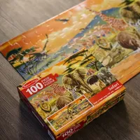 Melissa & Doug Safari Floor Puzzle - 100 Pieces Puzzle