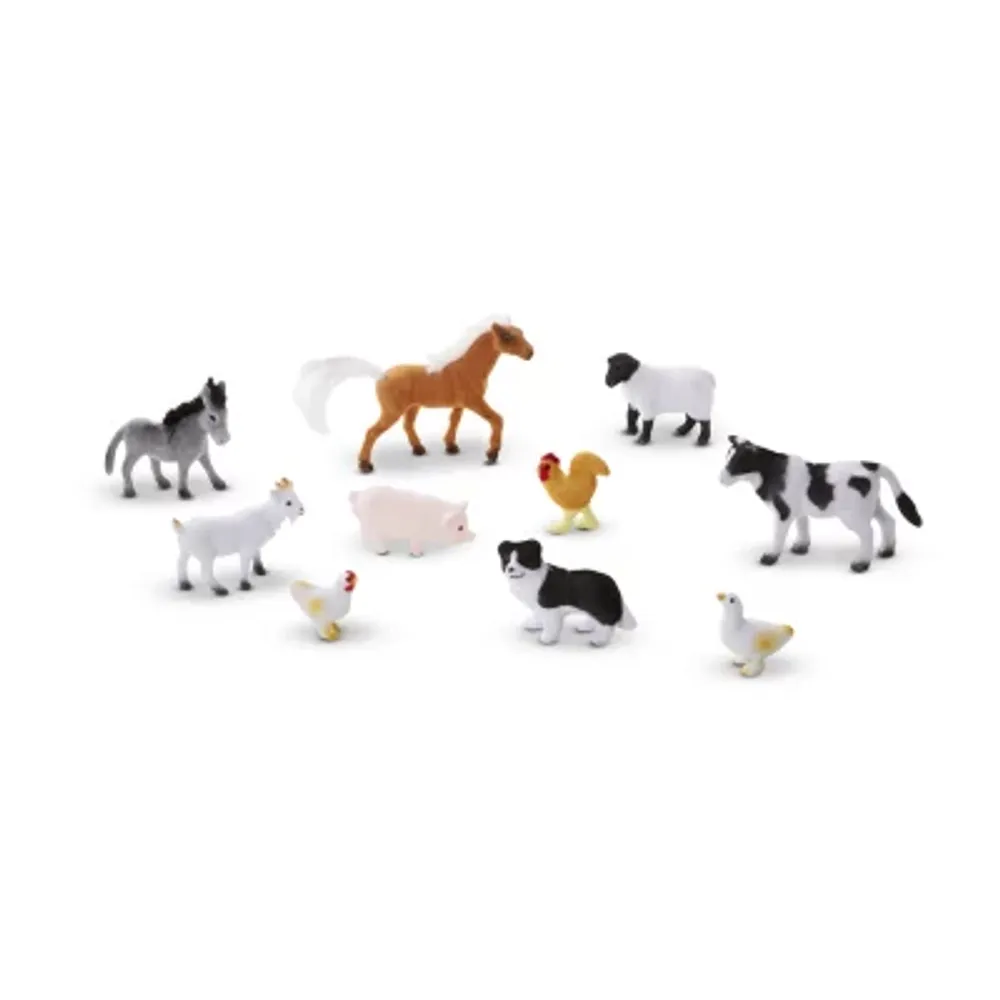 Melissa & Doug Farm Friends - 10 Collectible Farm Animals