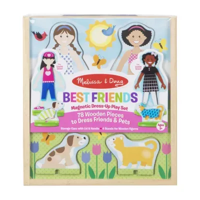 Melissa & Doug Best Friends Magnetic Dress Up Play Set Discovery Toy
