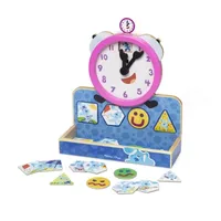 Melissa & Doug Blues Clues & You Tickety Tock Wooden Magnetic Clock