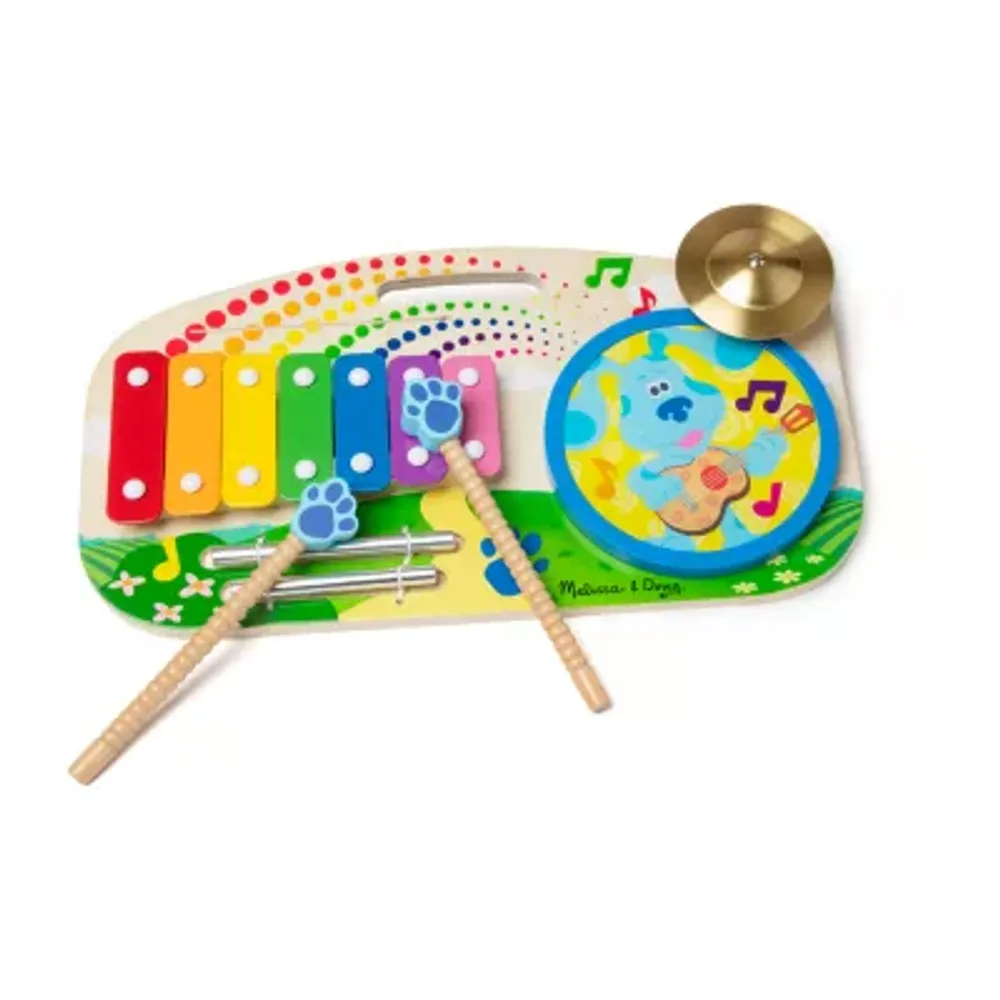 Melissa & Doug Blues Clues & You Wooden Music Maker Board