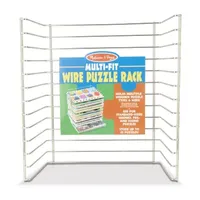 Melissa & Doug Multi-Fit Wire Puzzle Rack