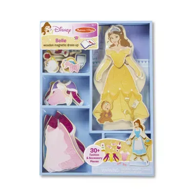 Melissa & Doug Belle Wooden Magnetic Dress-Up Discovery Toy