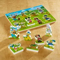 Melissa & Doug Mickey Mouse Wooden Chunky Puzzle