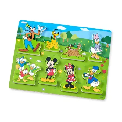 Melissa & Doug Mickey Mouse Wooden Chunky Puzzle
