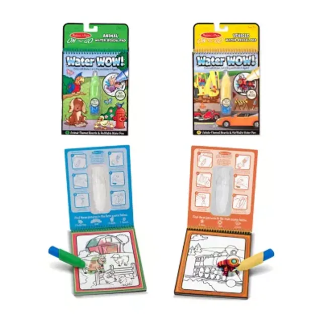  Melissa & Doug Water Wow - Water Reveal Pad Bundle