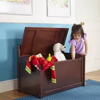 Melissa & Doug Wooden Toy Chest (Espresso)