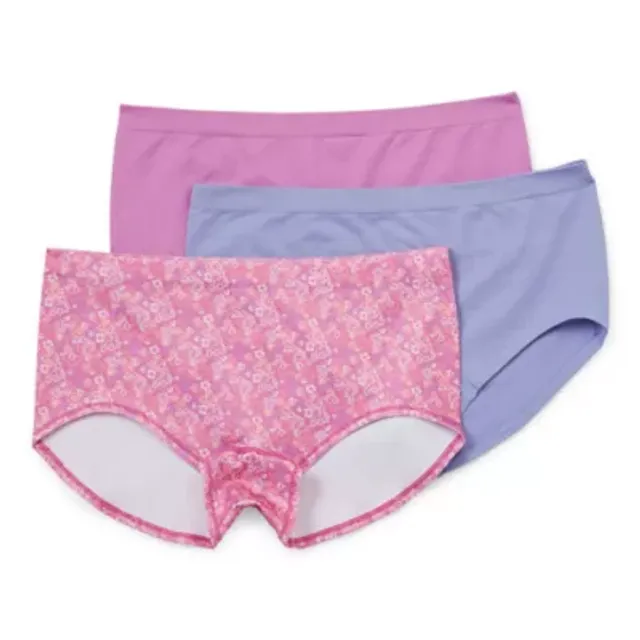 Arizona Body 3-pc. Seamless Multi-Pack Boyshort Panty