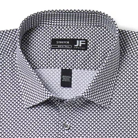 J. Ferrar Ultra Comfort Big Mens Regular Fit Easy Care Stretch Fabric Long Sleeve Dress Shirt