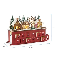 North Pole Trading Co. Sleigh Christmas Advent Calendar