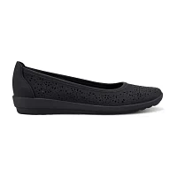 Easy Spirit Womens Alessia Square Toe Slip-On Shoe