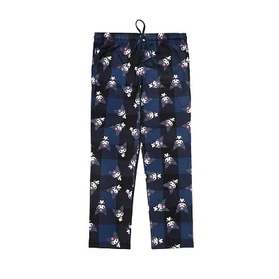 Kuromi Womens Plush Pajama Pants