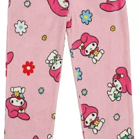 My Melody Womens Plush Pajama Pants