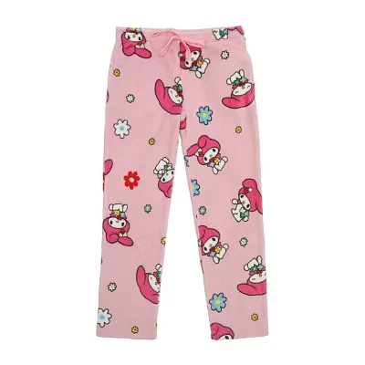 My Melody Womens Plush Pajama Pants