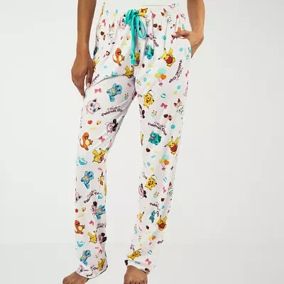 Pokeman Womens Plush Pajama Pants