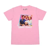 Womens Plush Crew Neck Short Sleeve 2-pc. Pajama Sets