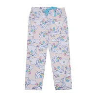 Cinnamoroll Womens Plush Crew Neck Short Sleeve 2-pc. Pant Pajama Set