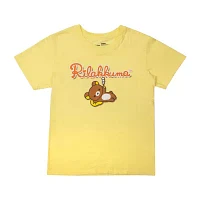 Rilakkuma Womens Plush Crew Neck Short Sleeve 2-pc. Pant Pajama Set