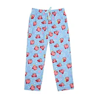 Womens Kirby Plush Crew Neck Short Sleeve 2-pc. Pant Pajama Set