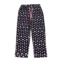Womens Hello Kitty Plush Crew Neck Short Sleeve 2-pc. Pant Pajama Set
