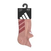 adidas All Day Training 3 Pair No Show Socks Womens