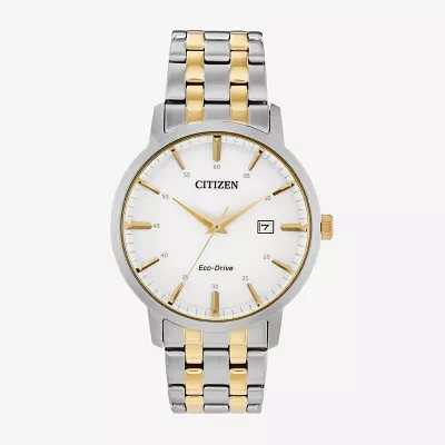 Citizen Mens Two Tone Stainless Steel Bracelet Watch Bm7464-52h