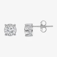 Tru Miracle 1 CT. T.W. Lab Grown White Diamond 14K Gold 6.8mm Stud Earrings