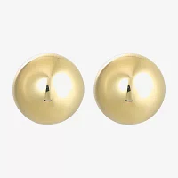 14K Gold Ball Stud Earrings