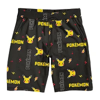 Pokemon Mens Short Sleeve Crew Neck 2-pc. Shorts Pajama Set