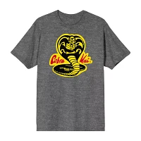 Cobra Kai Mens Crew Neck Short Sleeve 2-pc. Pant Pajama Set