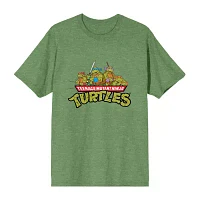 Teenage Mutant Ninja Turtle Mens Crew Neck Short Sleeve 2-pc. Pant Pajama Set