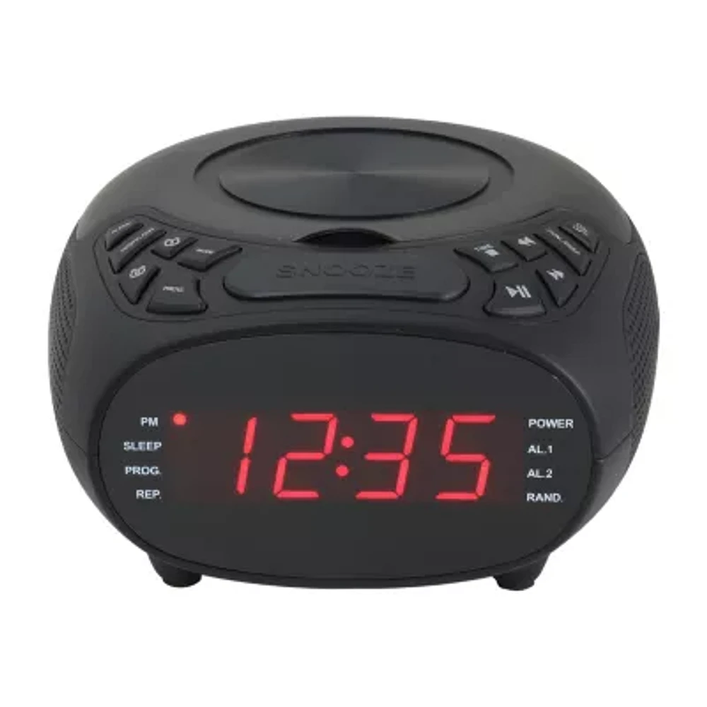 GPX Dual Alarm Cd Clock Radio