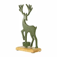 Northlight 10.5" Reindeer Tealight Candle Holder