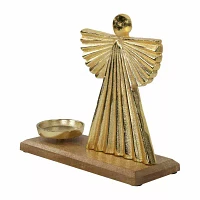 Northlight 10" Metal Gold Votive Candle Holder