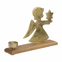 Northlight 12" Angel Tealight Candle Holder