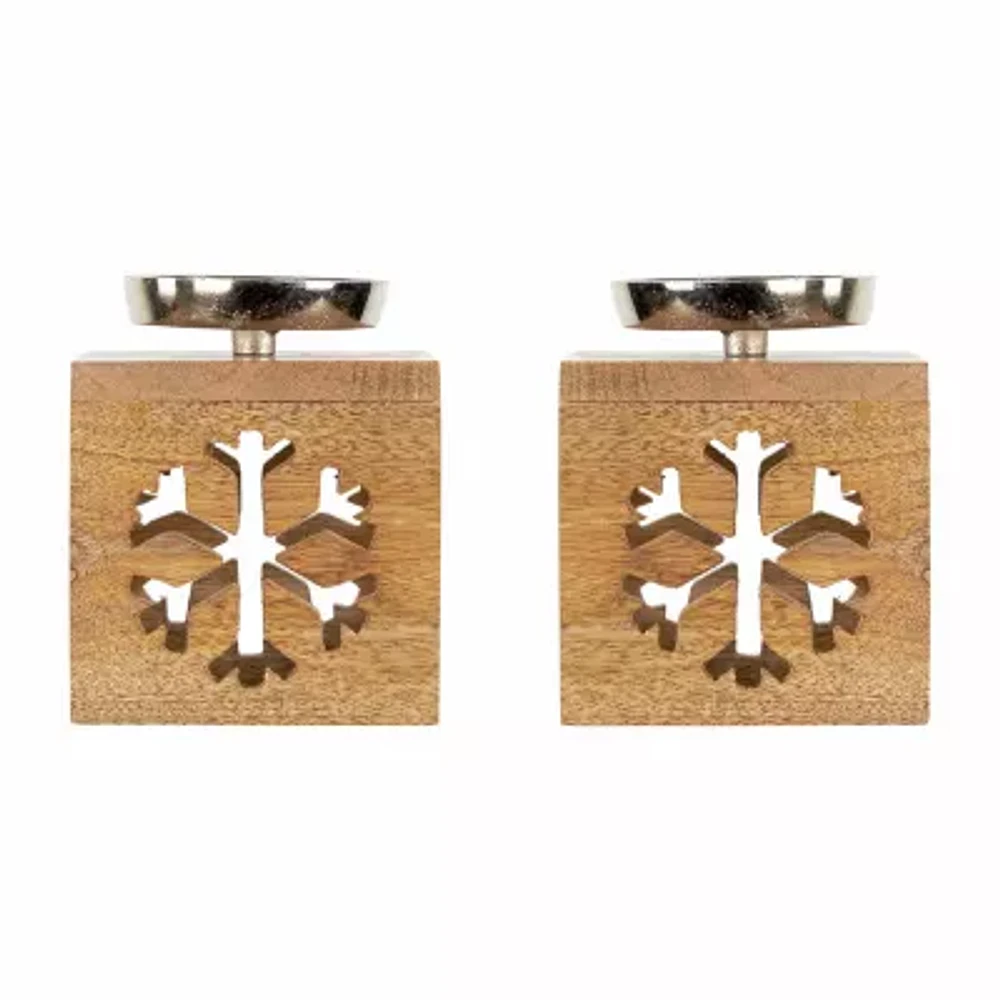Northlight 4.75" Tealight 2-pc. Candle Holder